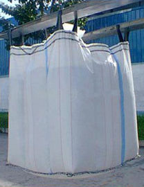 Feed Stuff / Mineral Powder Foldable Starch Baffle Bag Jumbo Plastic Bag ISO 9001 2008