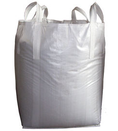 White Circular / Tubular Pellet Big Bag for soil / mineral / construction