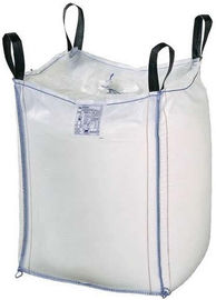 Four-panel Big Bag FIBC with side seam loops , industrial PP Bulk Bag