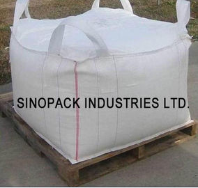 Four loops 1000KGS big bag FIBC , soil mineral construction One Ton Bulk Bags