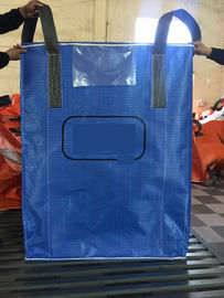 Blue Sift - Proofing  Big Bag FIBC PP Woven Circular Jumbo Bags With Square Bottom