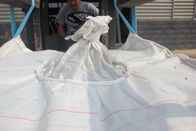white 39x39" 4400lbs Conductive Big Bag For Flammable Material