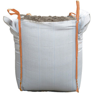 Durable UN Big Bag With White Color Baffle And Filling Spout Duffle Top For  Packaging Needs