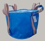 Two Loop Blue Food Grade FIBC Circular FIBC Bag With 4 Lifting UV Treated