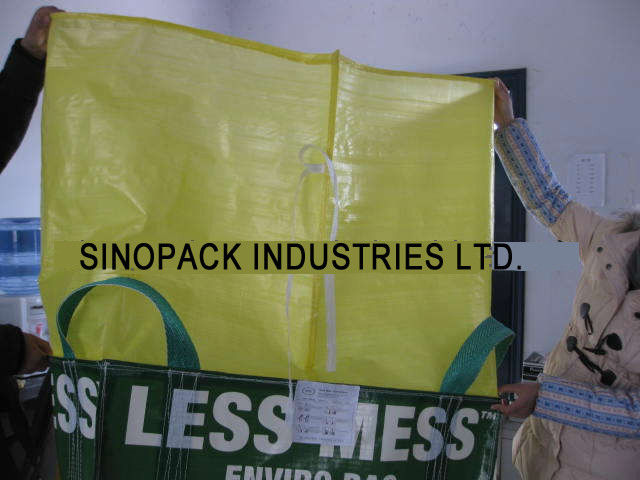 Large Environmental Skirt top BOPP laminated bags for agricultural seeds