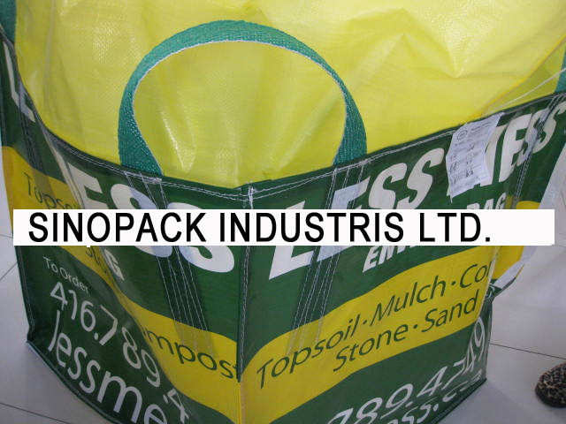 Large Environmental Skirt top BOPP laminated bags for agricultural seeds