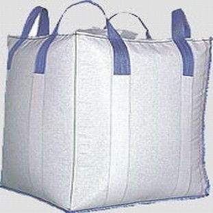Cross Corner Conductive Big Bag FIBC For Packing Soybean Meal, 3000 LBS Capacity