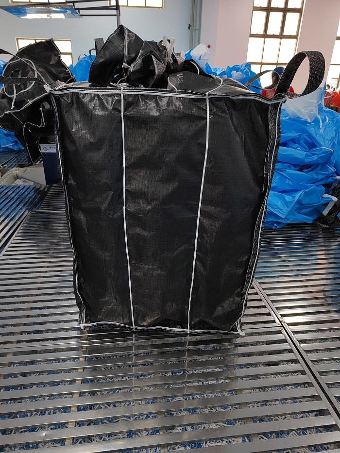 Label pe pp liner material big bag sack with 4 2 1 lifting loops