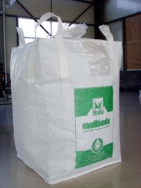Cement Mineral Construction Tubular Circular Big Bag FIBC 500kg To 1.5 Ton