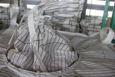 Baffle Conductive Industrial Bulk Bags Anti - Sifting For Flammable Goods