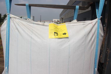1 Ton Conductive Big Bag Groundable For Anti - Static Pp Fabric , 5-1 Safety Factor