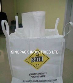 Customised Four Loops UN style big jumbo bag 600kg OF virgin PP