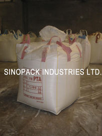 PTA Packing Big Bag FIBC , Four-Panel Bulk Pellet Big Bag Circular