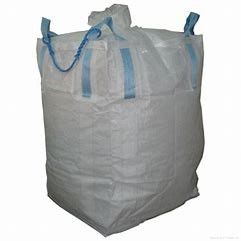 4 Loops UN Certified 600kg Pp Fibc Bags With Flat Bottoms